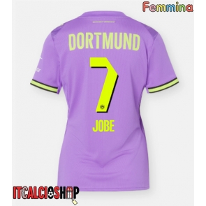 Borussia Dortmund Jobe Bellingham #7 Terza Maglia Femmina 2026-27 Manica Corta
